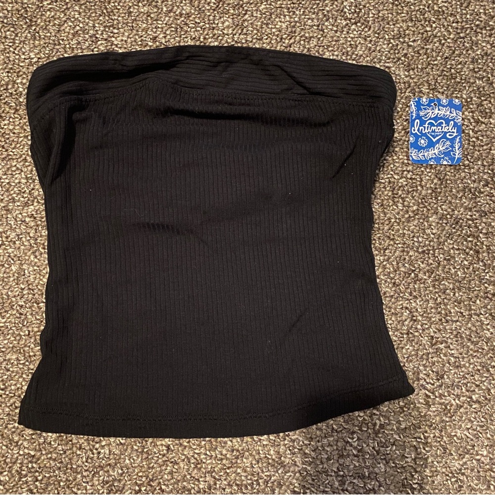 Free People Black Tube Top NWT Intimately